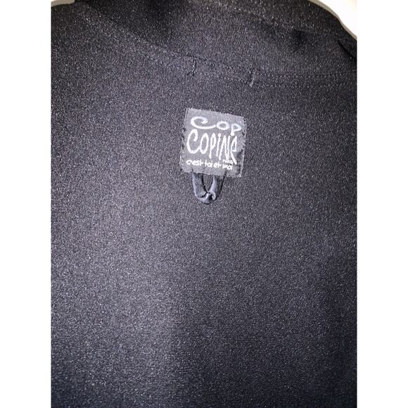 Cop Copine Vintage Jacket Black And White Striped Women’s Size Small / Medium? - Picture 10 of 13